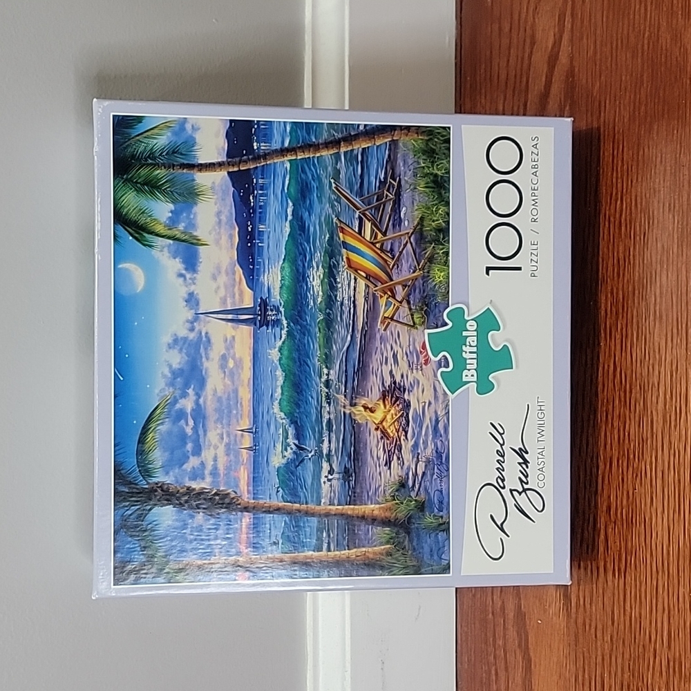 Buffalo Darrell Bush Coastal Twilight Jigsaw Puzzle 1000 Piece - Picture 4 of 8